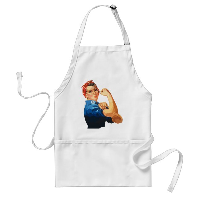 Custom Classic Rosie The Riveter Standard Apron (Front)