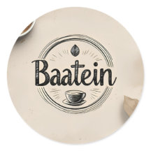 Custom Classic Round Stickers, Format: Sheet of St