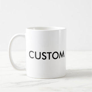 Custom Classic Standard 11oz WHITE Mug