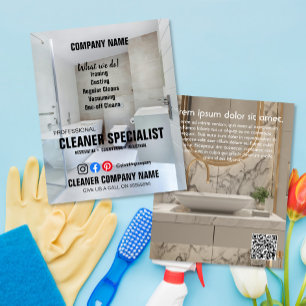 Custom Cleaning Flyer – Business Mail Drop