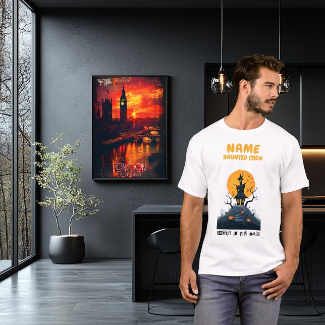 Custom Cloaked Crew Halloween Shirt (Creator Uploaded)