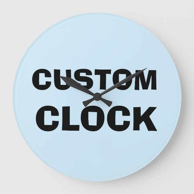 CUSTOM CLOCK  (Front)