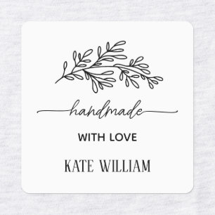 Custom Clothing Iron on label for handmade item