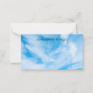 Custom Clouds Simple Template Name Script Monogram