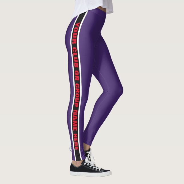 Custom Club Name Leggings (Right)