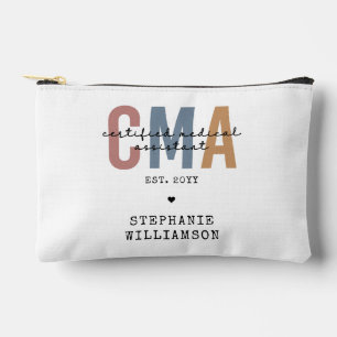 Custom CMA Certified Medical Assistant Accessory Pouch