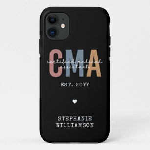 Custom CMA Certified Medical Assistant Case-Mate iPhone Case
