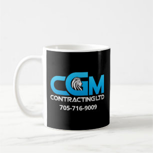 Custom CMG Contracting Ltd Black Mug