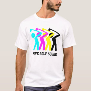 Custom CMYK GOLF  T-Shirt