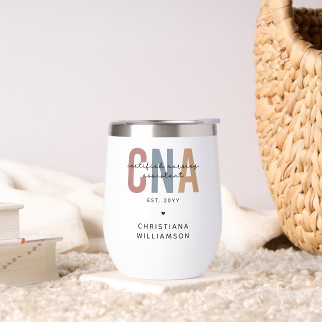 Custom CNA Retro Certified Nursing Assistant Gifts (Living Room)