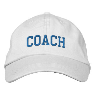 Custom Coach Gift Embroidered Hat
