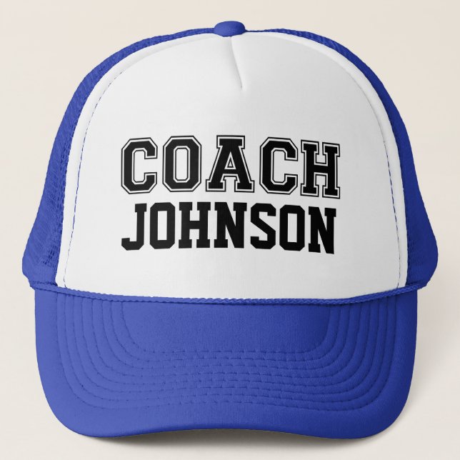 Custom Coach Hat (Front)