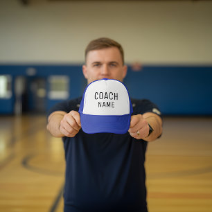 Custom Coach Name Hat