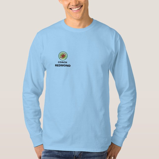 Custom Coach's Apparel Personalised T-Shirt (Front)