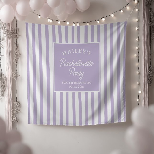 Custom Coastal Bachelorette Beachy & Fun Tapestry (Creator Uploaded)