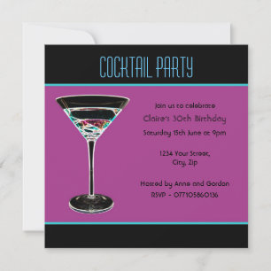 Custom Cocktail Invitation