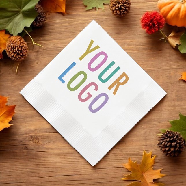 Custom Cocktail Napkins with Logo Bulk Printed (MISOOK Napkins with Logo)