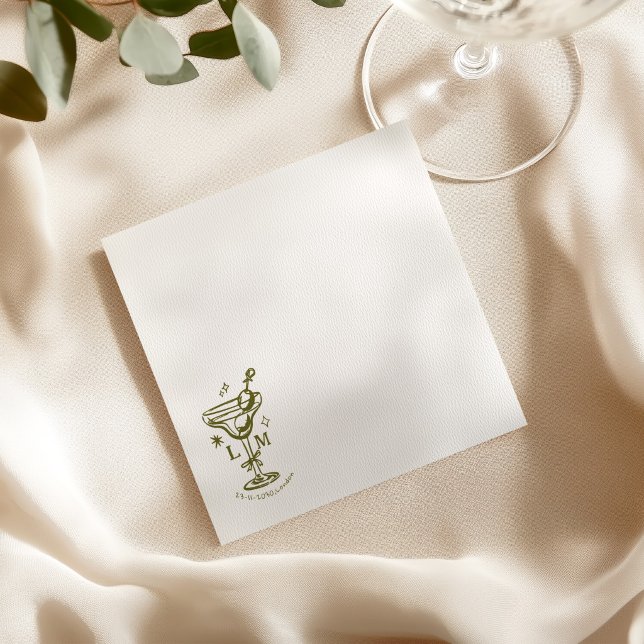 custom cocktail summer wedding matchbox matchboxes napkin (Creator Uploaded)