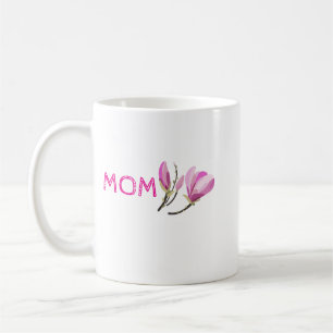 Custom Coffee Birth Flower Mug   Personalised Fami
