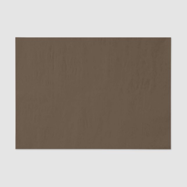 Custom Coffee Brown Tissue Paper for Any Occasion (Front)