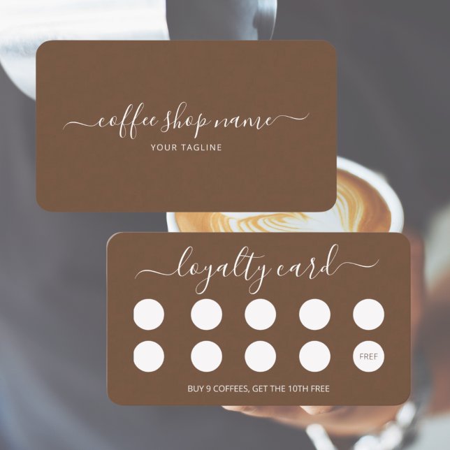 Custom Coffee Loyalty Card Simple Script (Custom Coffee Loyalty Card Simple Script)