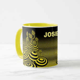 Custom Coffee mug Acid Lemon Magic Mushrooms.