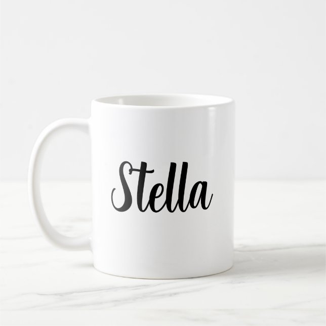 Custom Coffee Mug with Text Custom Large Personali (Left)