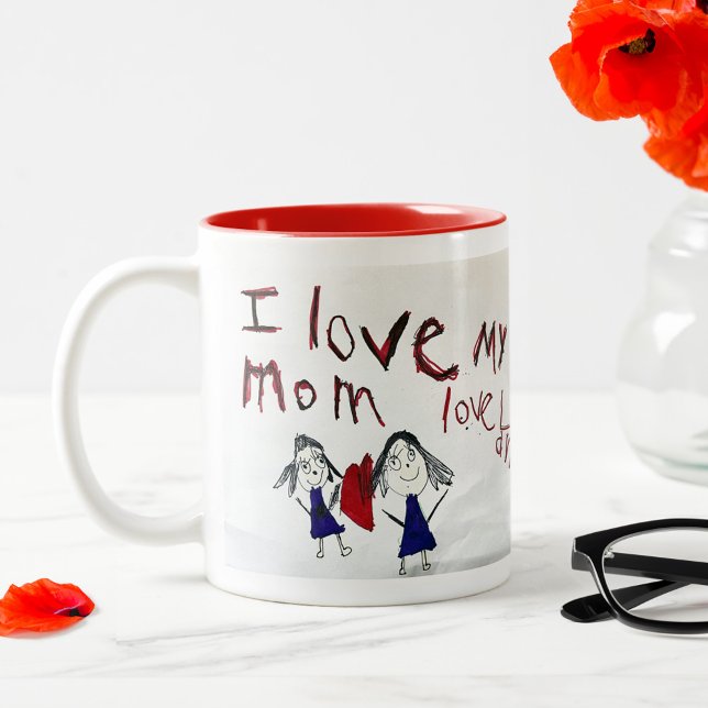 Custom Coffee Mug With Your Child's Art (Creator Uploaded)