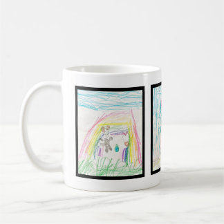 Custom Coffee Mug With Your Child's Art 3 Images