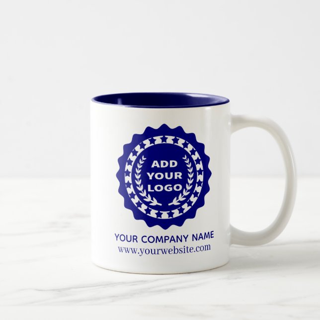 Custom Coffee Mugs Logo (Right)