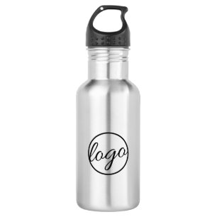 Custom Coffee Shop Restaurant Business Logo 532 Ml Water Bottle