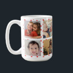 Custom Collage Family Love Mug No3<br><div class="desc">Create your own personalised 8 photo collage mug with your custom images. Add your favourite, designs, photos or artwork to create something totally unique. To edit this design template, simply upload your own image as shown above. You can choose to remove the image borders and the love heart if you...</div>