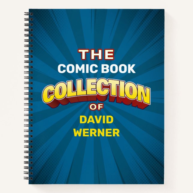 Custom Collector's Notebook (Front)