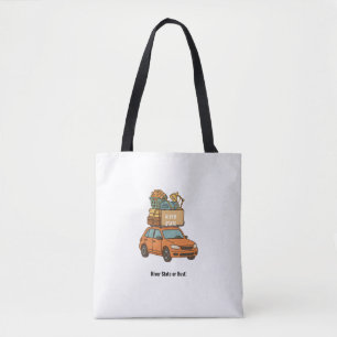 Custom College Bound Move‑In Day Tote Bag