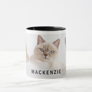 Custom College Photo and Name Personalized Coffee Mug