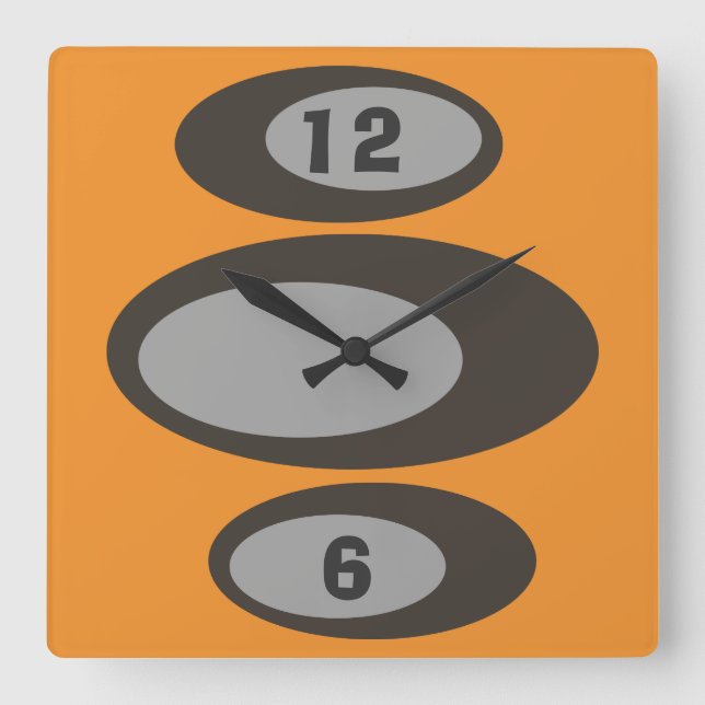Custom Color - DIY Retro Clocks (Front)