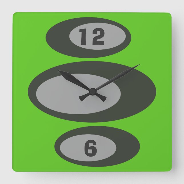 Custom Color - DIY Retro Clocks (Front)