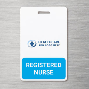 Custom Color Nurse Recognition Companion ID Badge