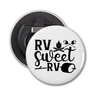 CUSTOM COLOR RV Sweet RV Camping Bottle Opener