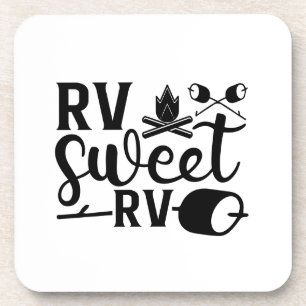 CUSTOM COLOR RV Sweet RV Camping Coaster