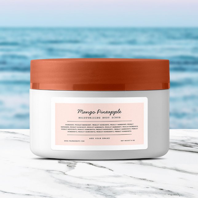 Custom Color Script Lines Ingredients List Label (Creator Uploaded)