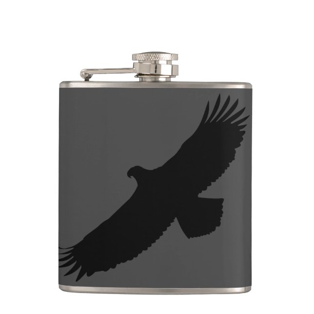 Custom Colors Flask with Flying Eagle (Front)