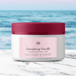 Custom Colour Add Logo Script Lines Product Label