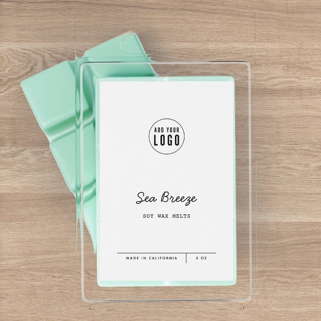 Custom Colour Add Logo Script Lines Product Label (Creator Uploaded)