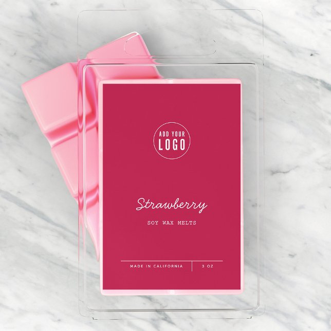 Custom Colour Add Logo Script Lines Product Label (Creator Uploaded)