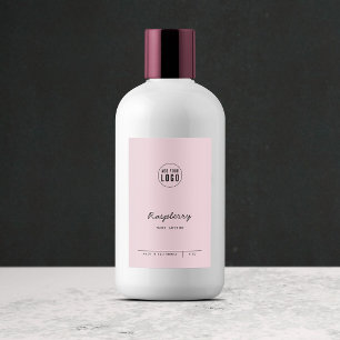 Custom Colour Add Logo Script Lines Product Label