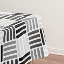 Custom Colour Boxy Crisscross Pattern