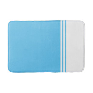 Custom Colour Chic: Modern & Simple Design Templat Bath Mat