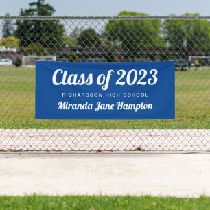 Custom Colour Classic Graduation Banner