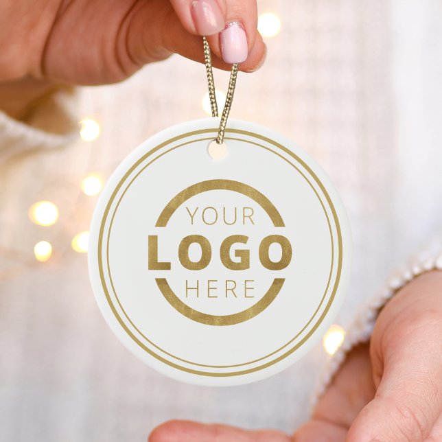 Custom Colour Company Logo Christmas Elegant Party Ceramic Tree Decoration (Creator Uploaded)